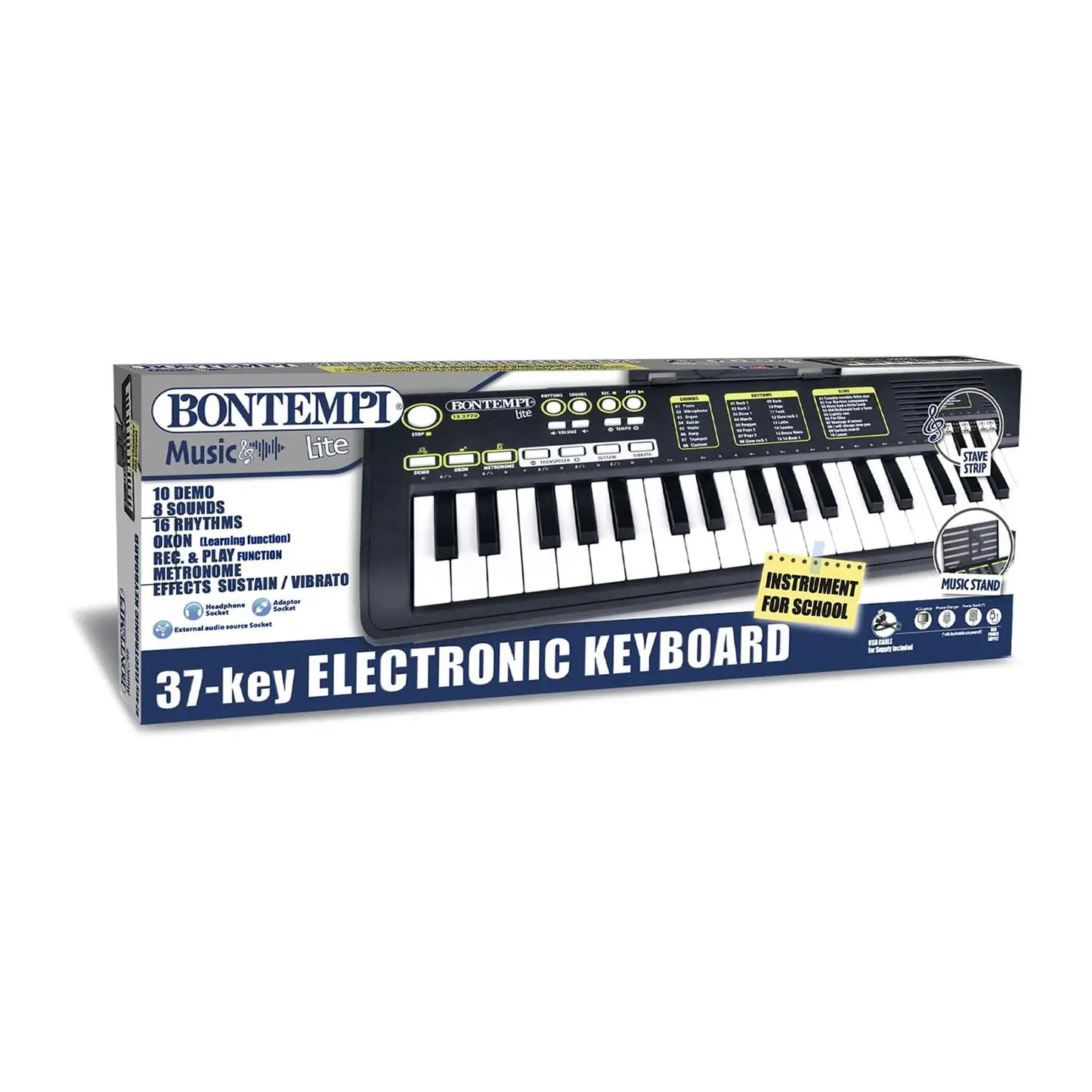 BONTEMPI 153780 TASTIERAmedio, presa USB, adattatore DC/USB  e presa