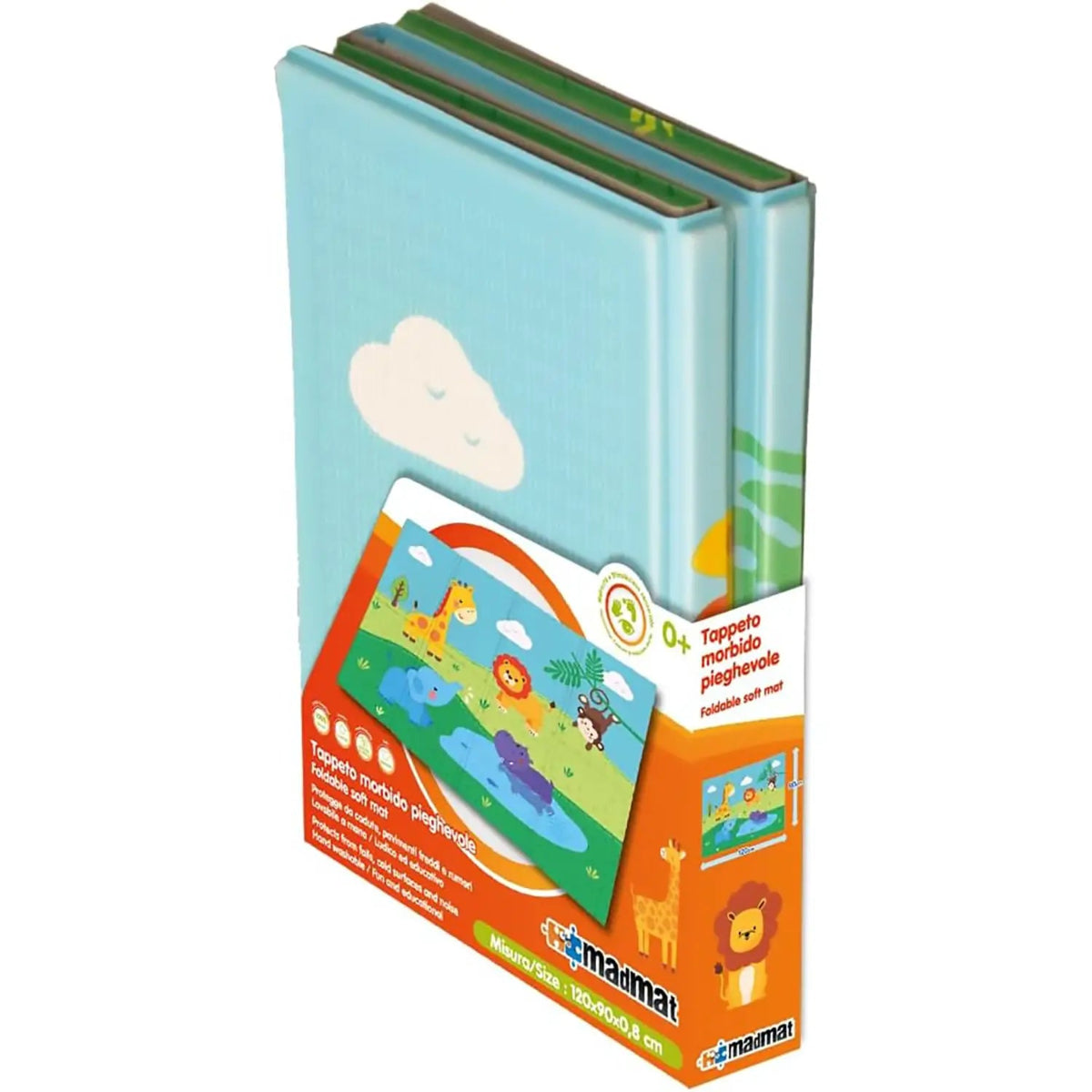 MANDELLI TAPPETO PIEGHEVOLE JUNGLA 90X120