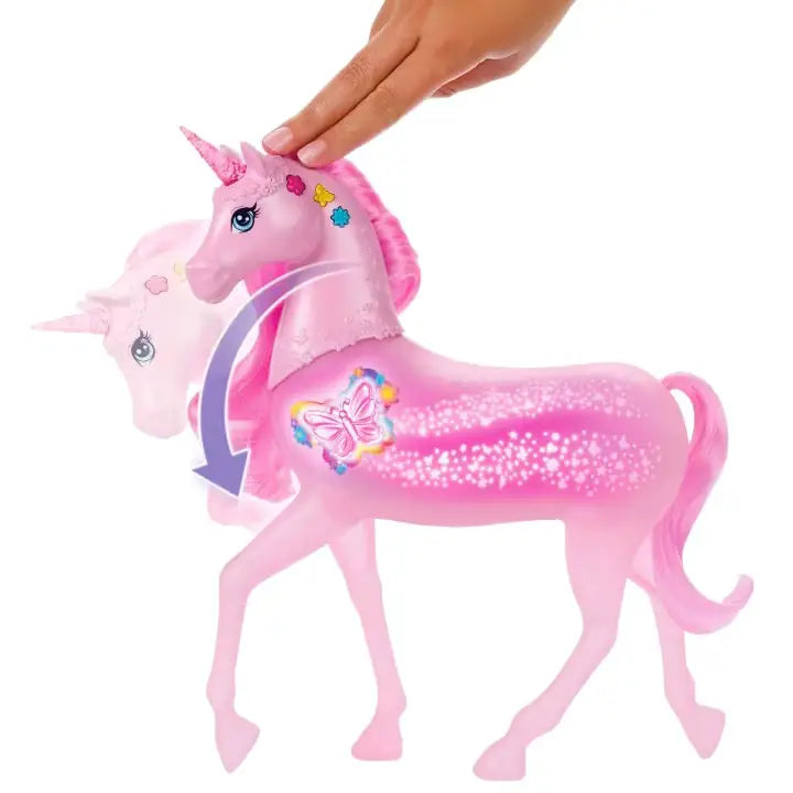 BARBIE UNICORNO LUCI E SUONI JCP78