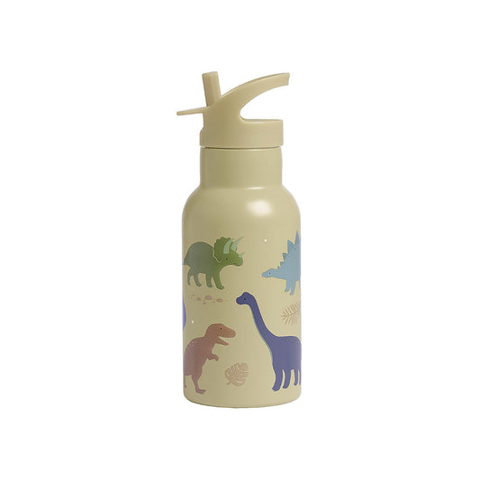 Borraccia Termica in Acciaio Inossidabile - 350 ml - Dinosauri