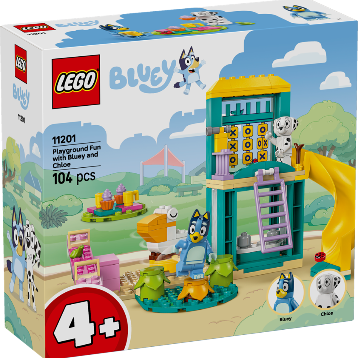 LEGO 11201 Divertimento al parco giochi di Bluey e Chloe