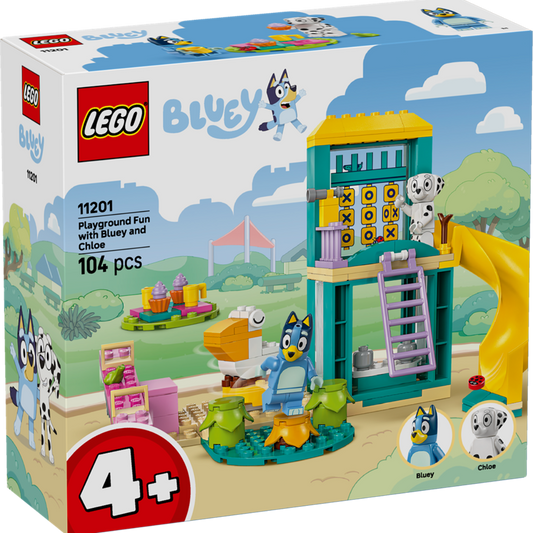 LEGO 11201 Divertimento al parco giochi di Bluey e Chloe