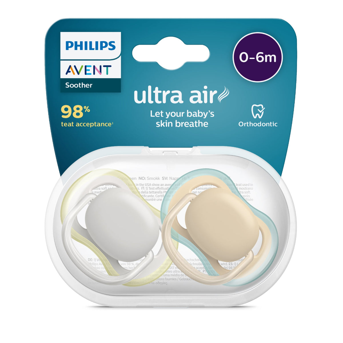 AVENT 2 SUCCHIETTI ULTRA AIR 0/6 M