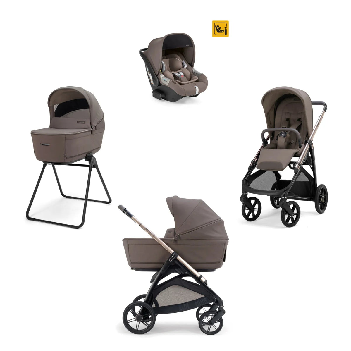INGLESINA APTICA 2026 ESSENCE MOKKA - TELAIO PALLADIO BLACK