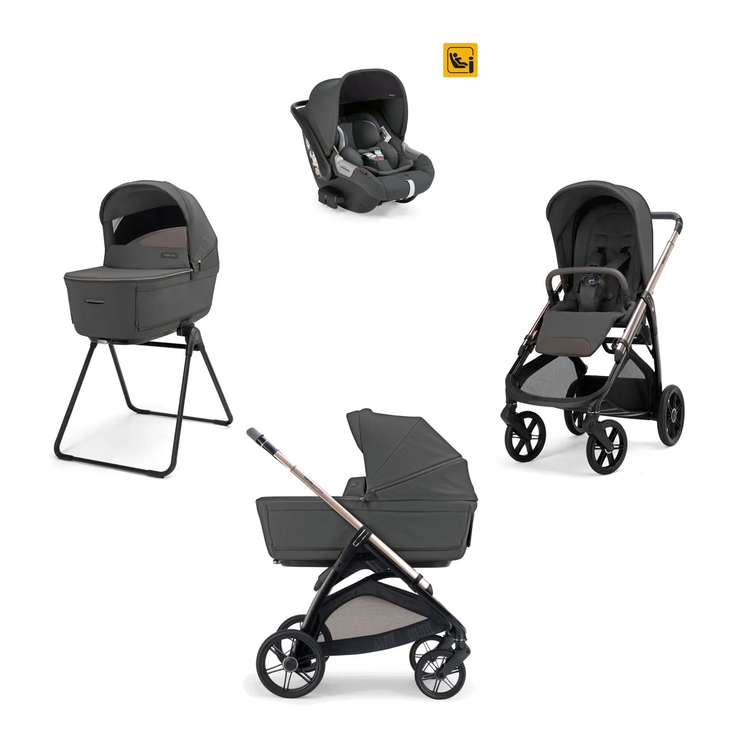 INGLESINA APTICA 2026 ESSENCE MOKKA - TELAIO PALLADIO BLACK