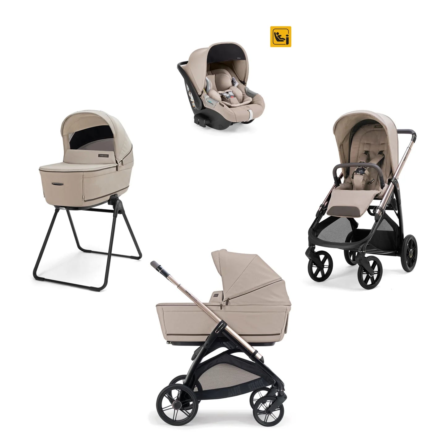 INGLESINA APTICA 2026 ESSENCE MOKKA - TELAIO PALLADIO BLACK