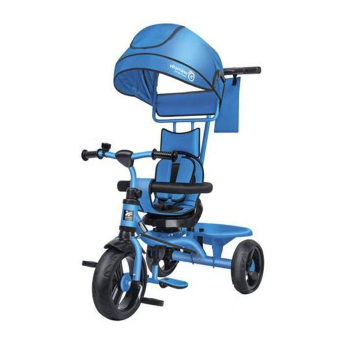 TRICICLO METALLO VITAMINO EVO2.0C/PED/PAR. AZZURRO 56201