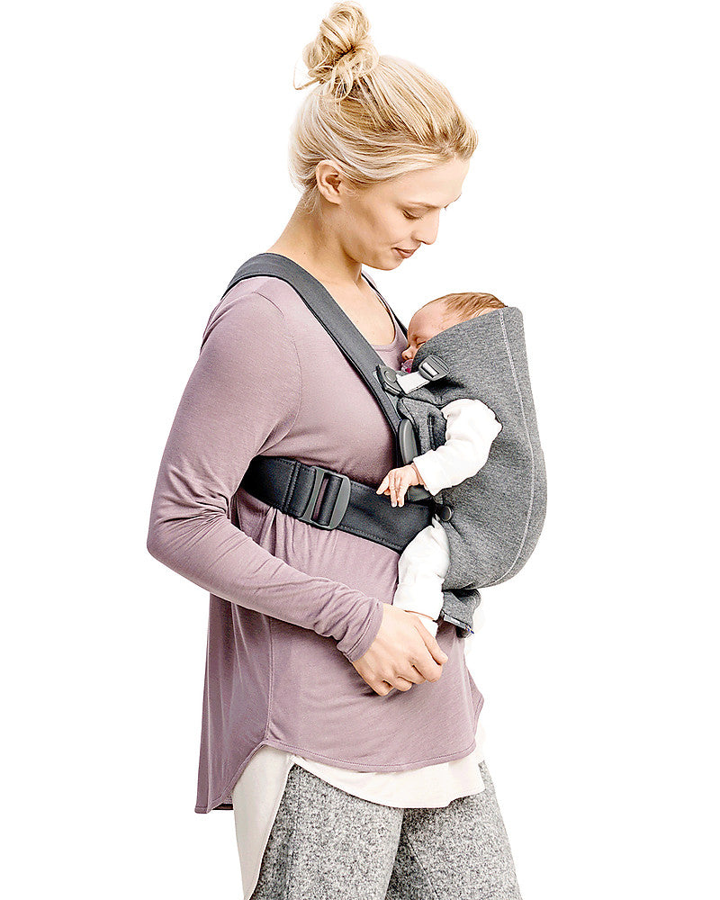BABYBJORN MARSUPIO MINI 3D JERSEYGRIGIO SCURO