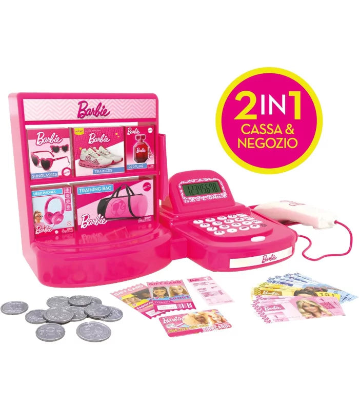 BARBIE REGISTRATORE DI CASSA GLAM _ CO