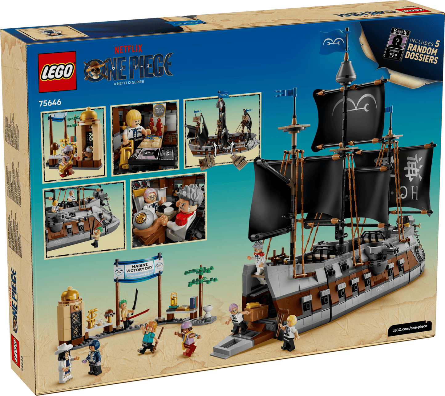 lego 75646 La nave da guerra di Garp