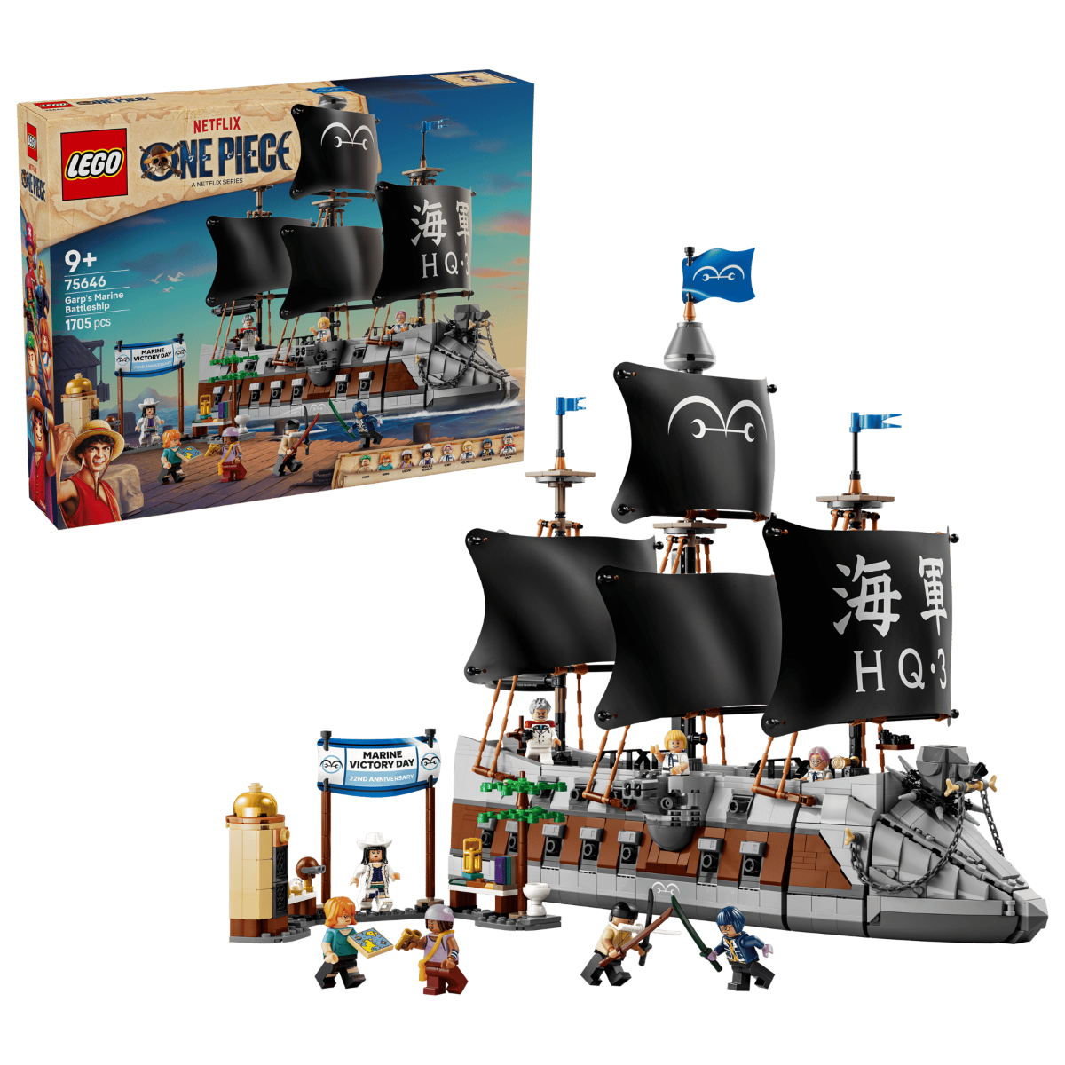 lego 75646 La nave da guerra di Garp