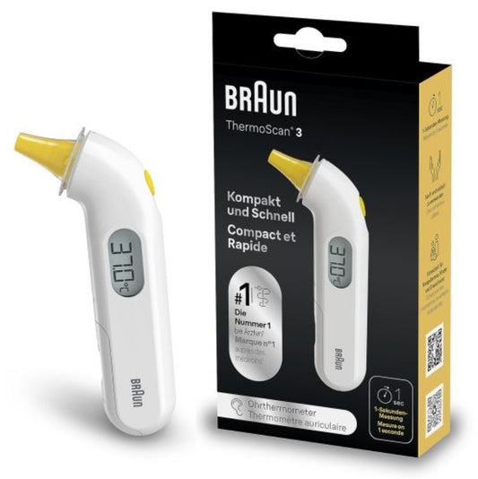 BRAUN THERMOSCAN 3 TERMOMETRO (LISTA N VALE E MARCO 12408)