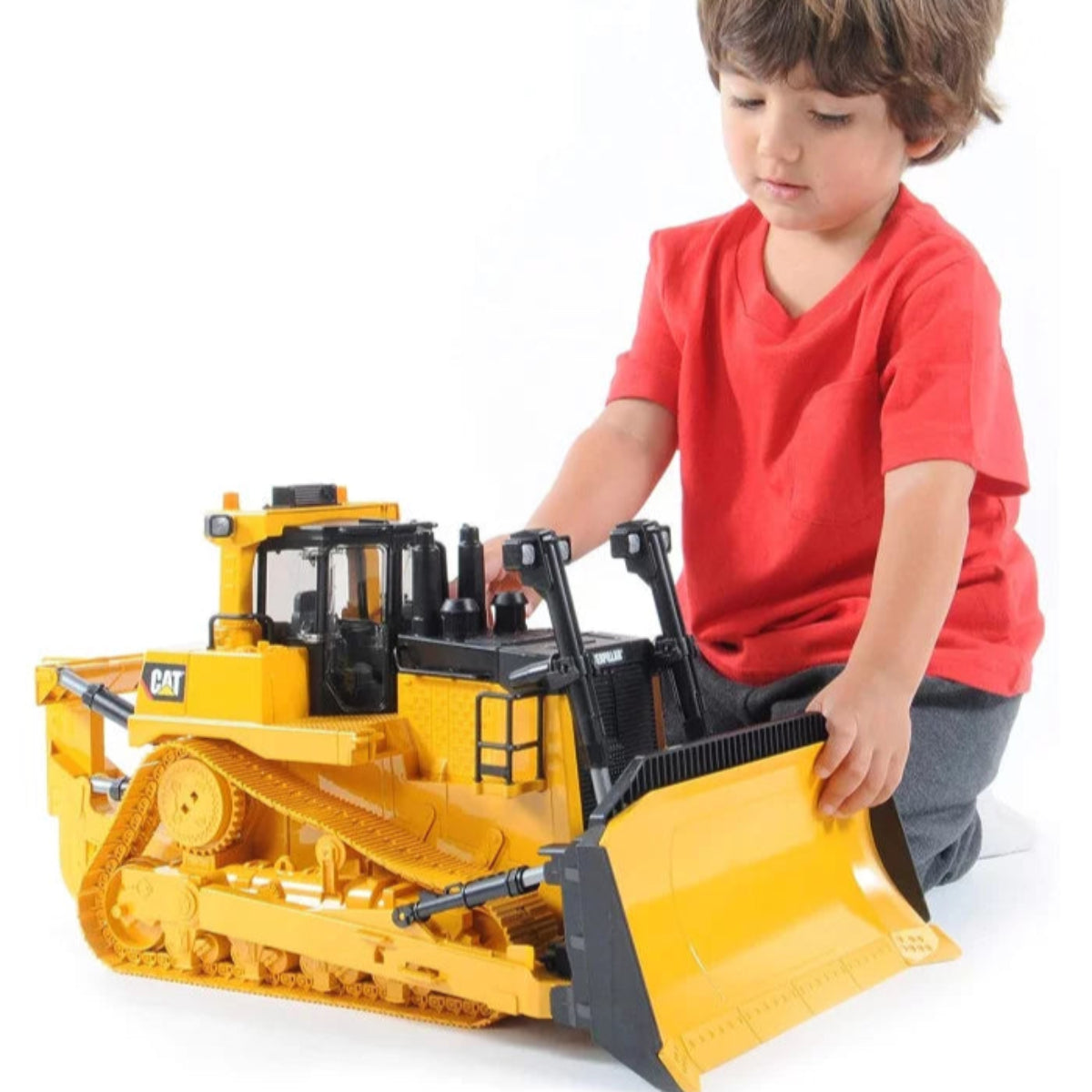 BRUDER 02452 CAT ruspa grande con cingoli