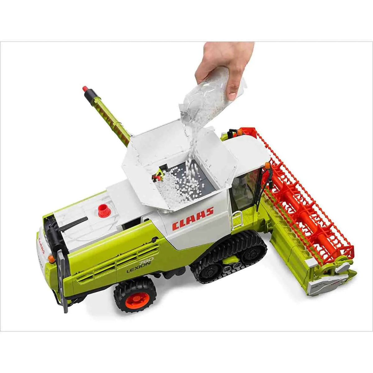 bruder 02119 Mietitrice Claas Lexion 780 Terra Trac