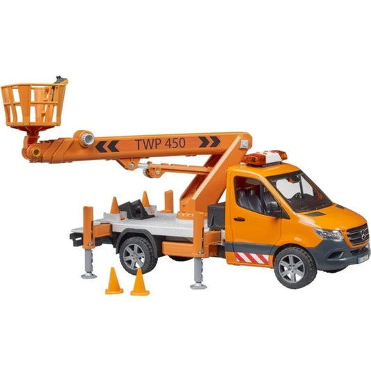 BRUDER 02679 MB SPRINTER PIATTAFORMA