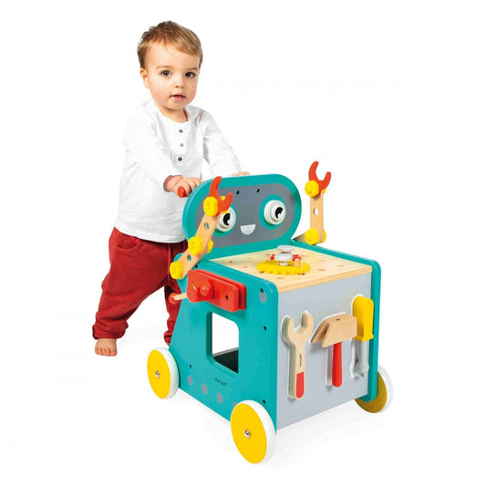 Janod - Brico'kids - Carrellino robot (lista Dylan)
