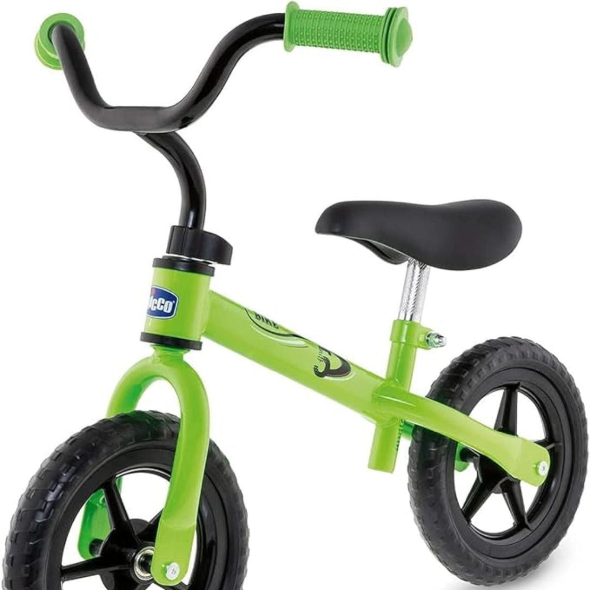 BALANCE BIKE GREEN ROCKET