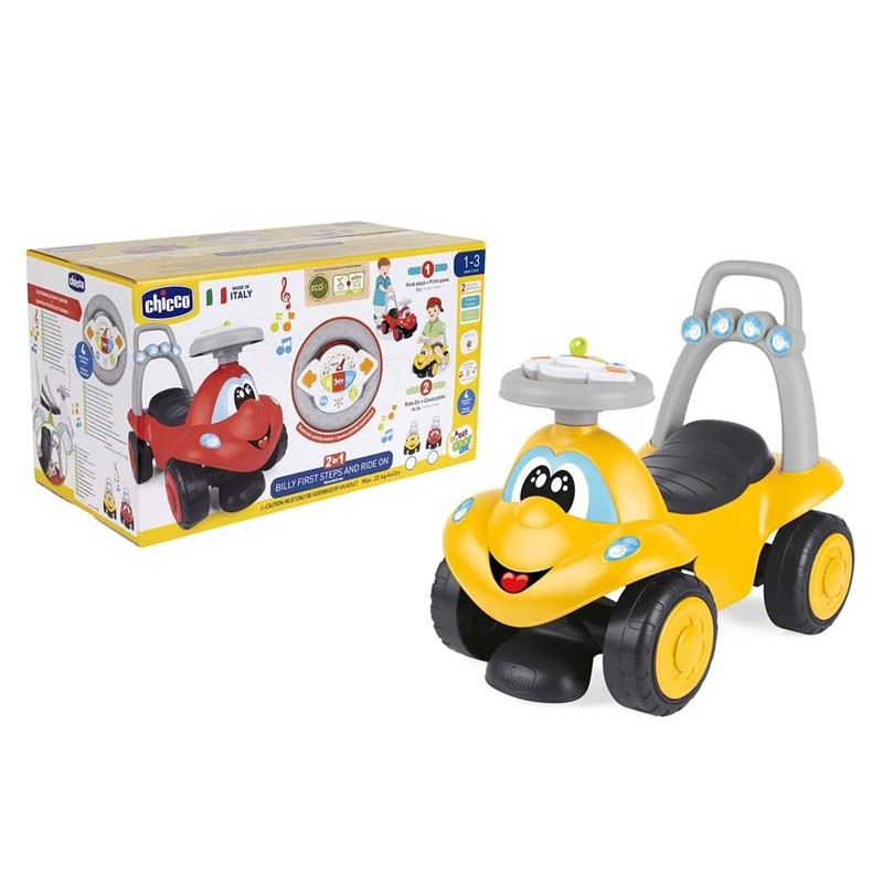 CHICCI BILLY WALK RIDE Giallo PRIMIPASSI