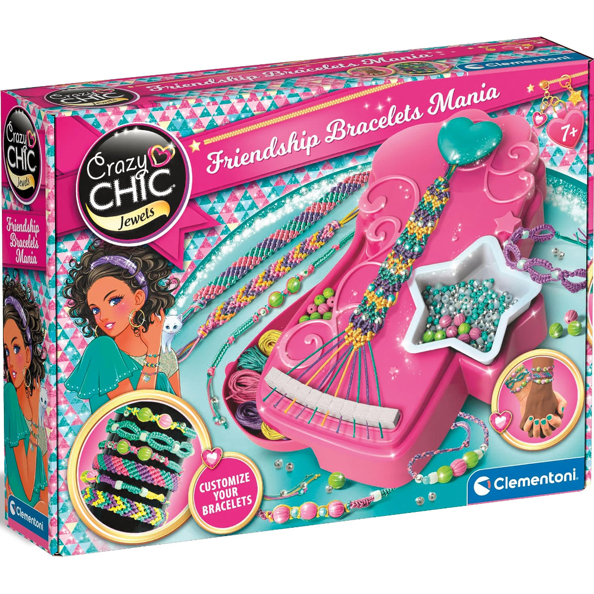 clementoni Crazy Chic - Laboratorio dei braccialetti