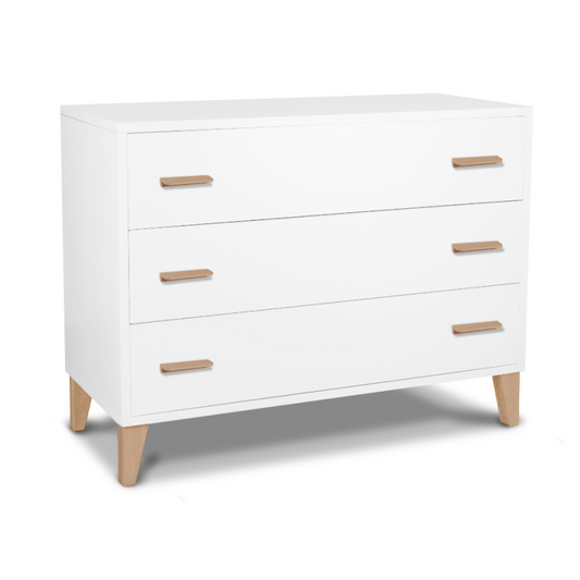 Pali comò Win naturale bianco (lista n Nubia)