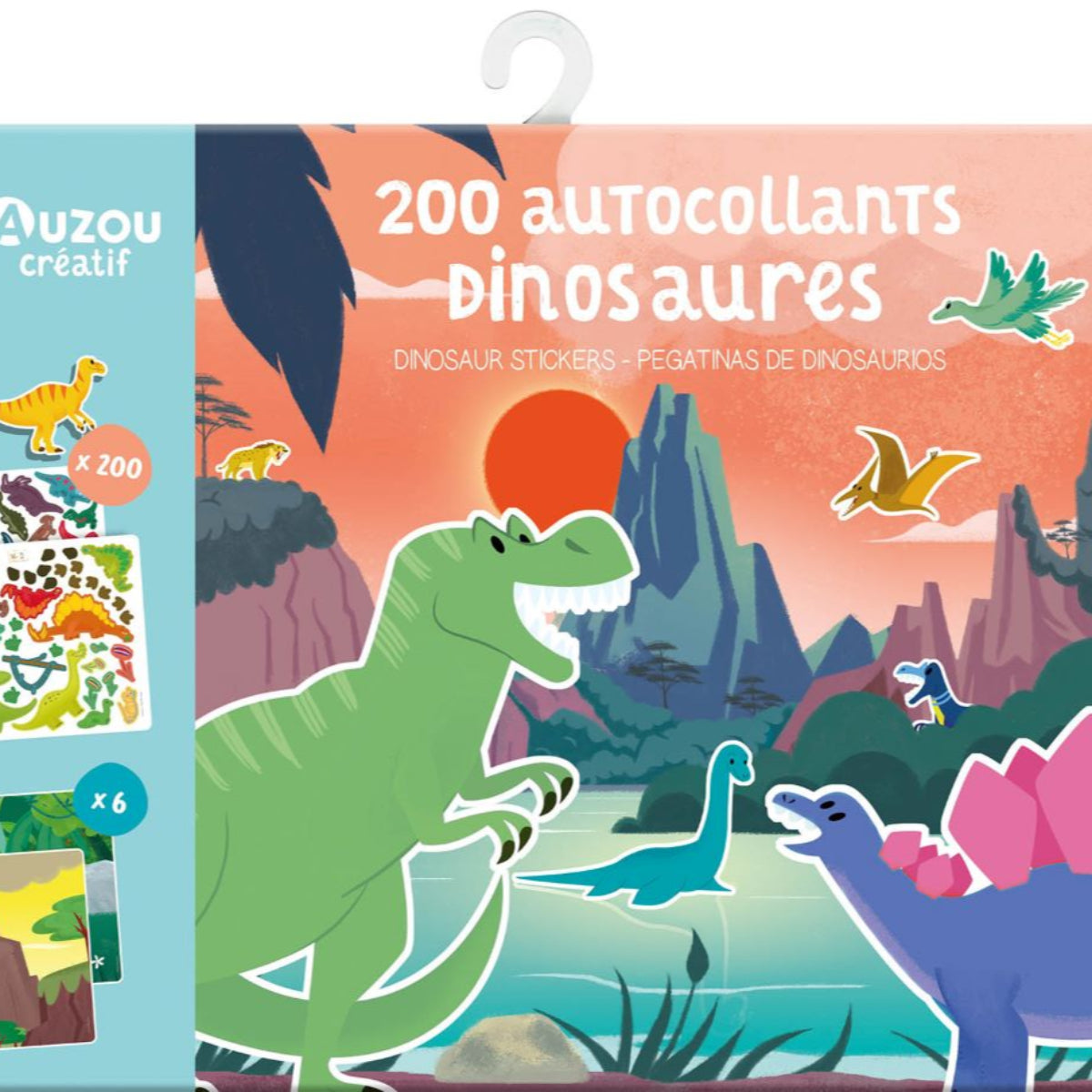 200 ADESIVI - DINOSAURI