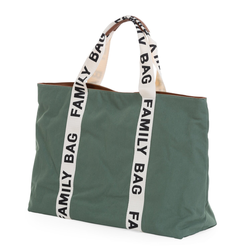 FAMILY BAG SIGNATURE TELA VERDE