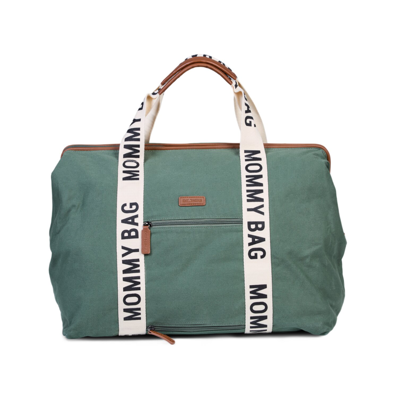 MOMMY BAG SIGNATURE TELA VERDE