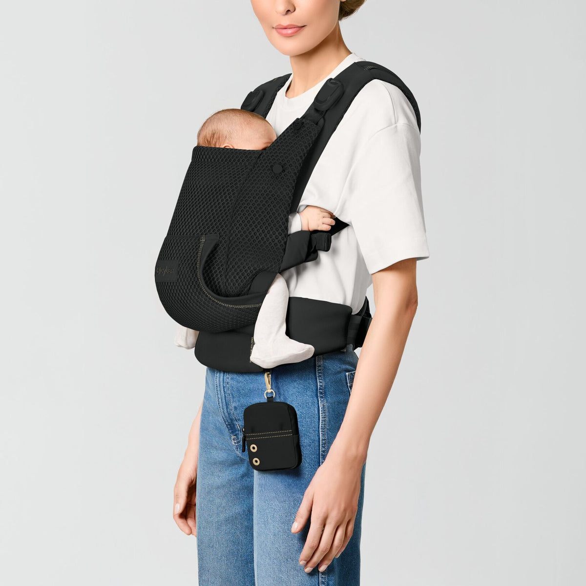 CYBEX Laya Marsupio Ergonomico Neonato Black
