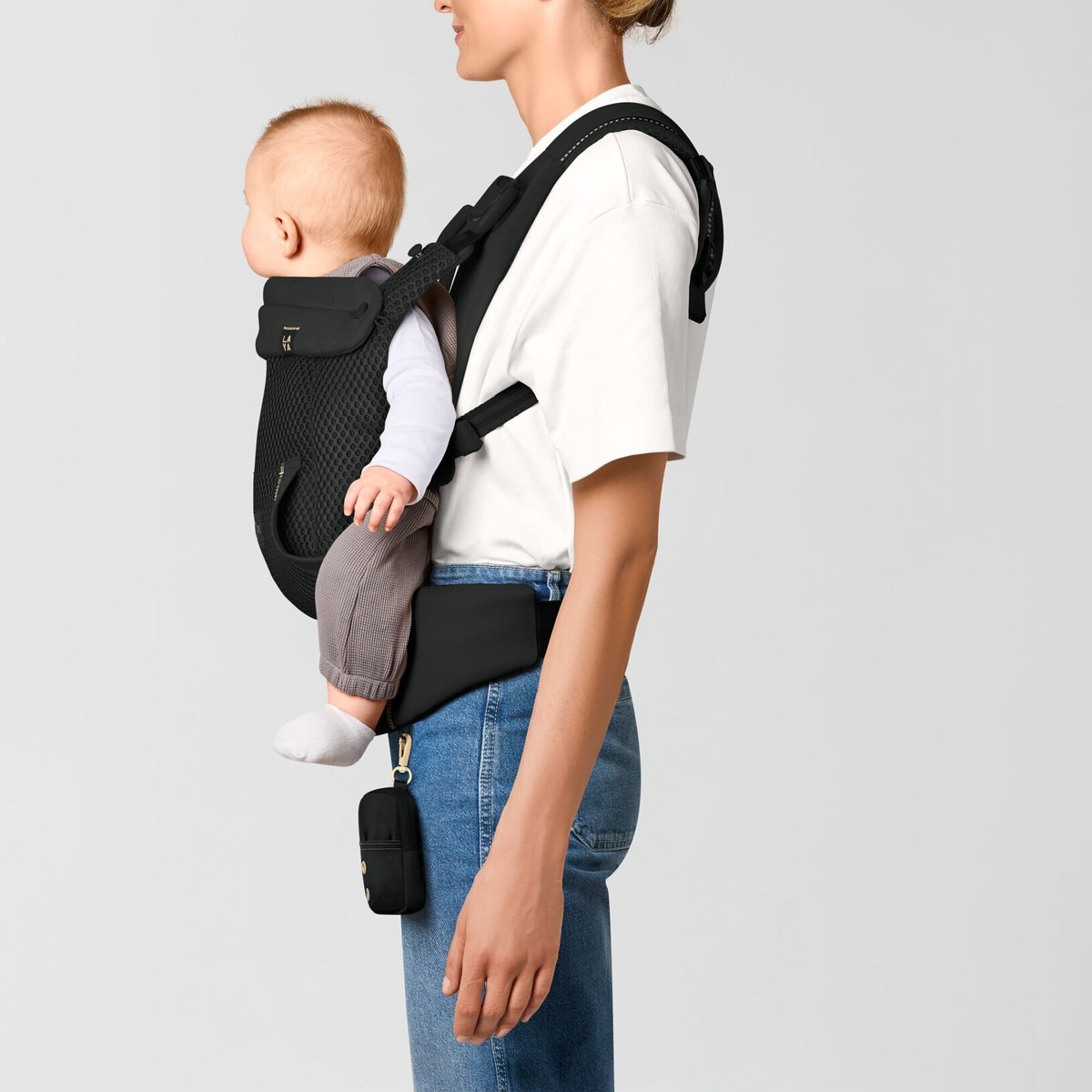 CYBEX Laya Marsupio Ergonomico Neonato Black