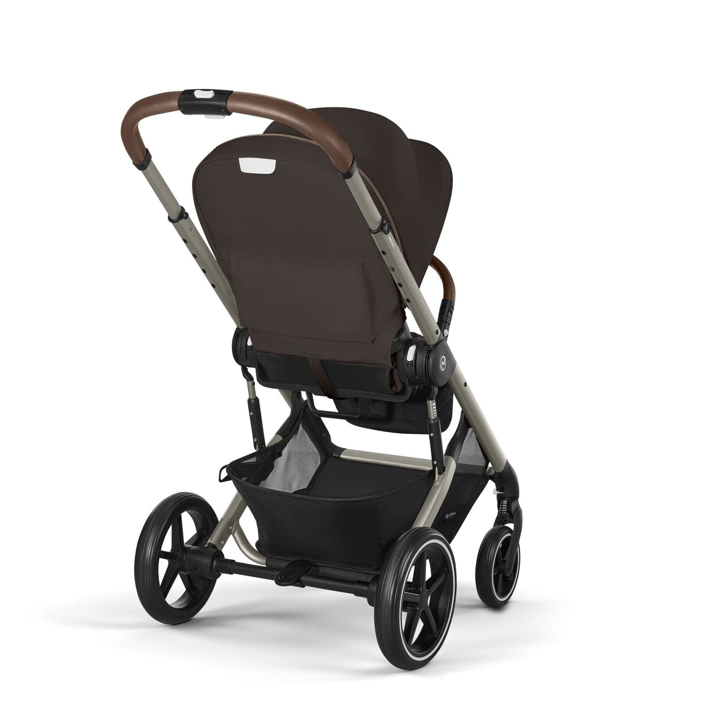 Trio Cybex Balios S Lux con Cloud G, adattatori e Navicella Chocolate brown