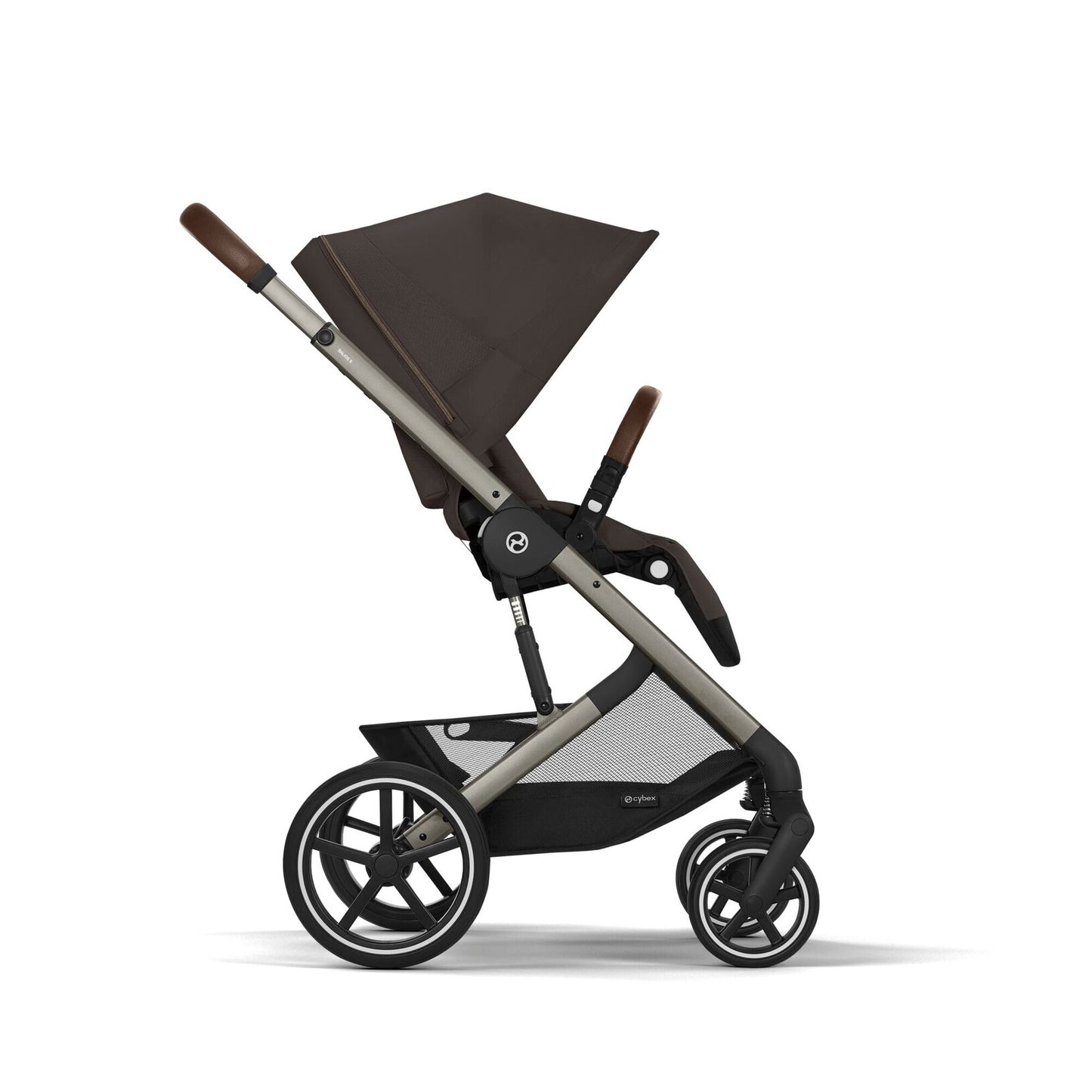 Trio Cybex Balios S Lux con Cloud G, adattatori e Navicella Chocolate brown