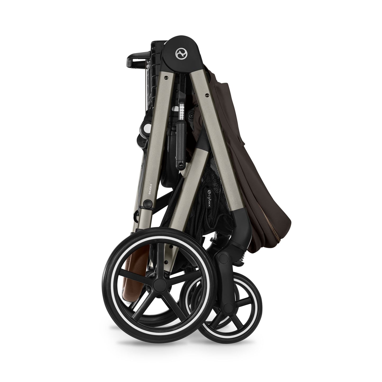 Trio Cybex Balios S Lux con Cloud G, adattatori e Navicella Chocolate brown