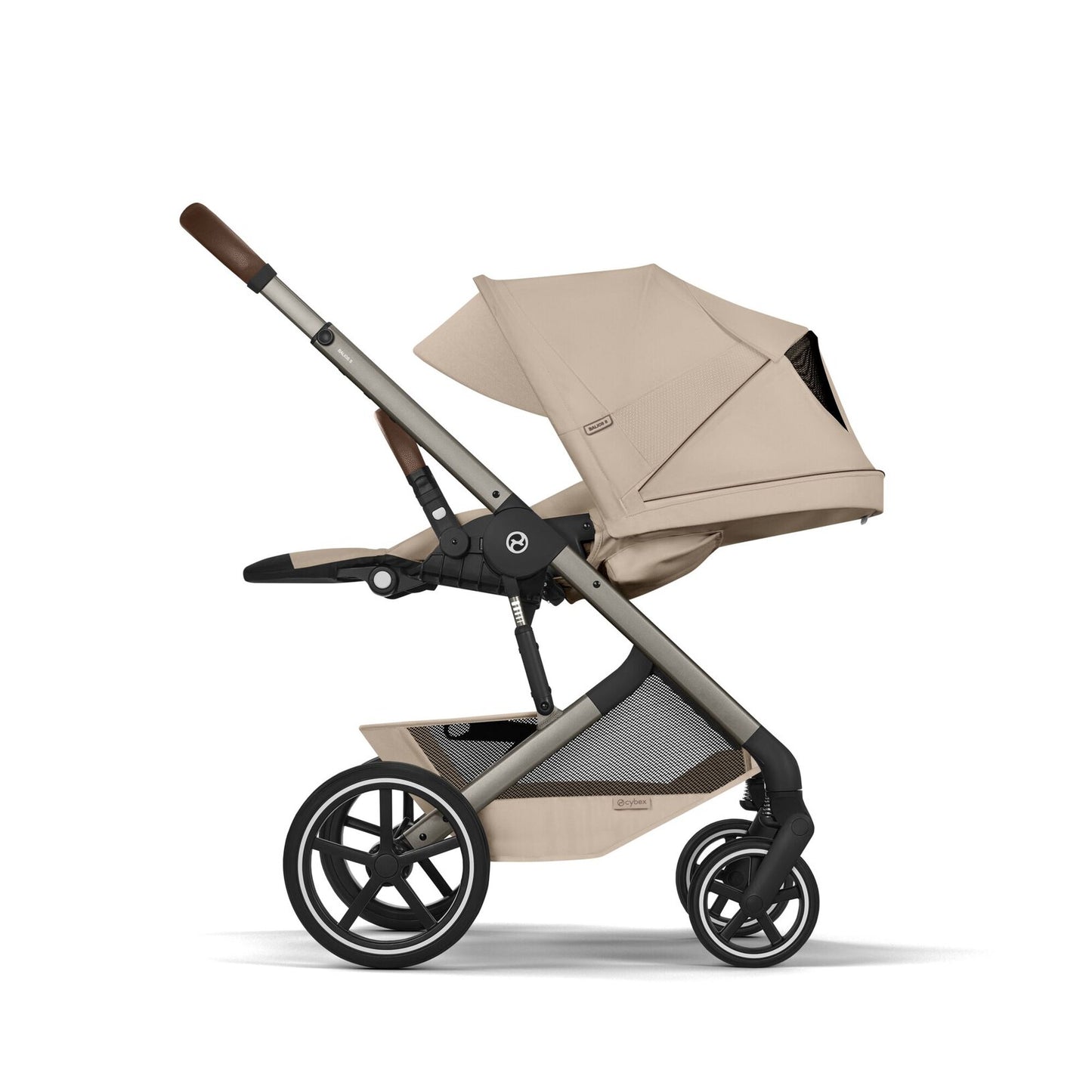 Balios S LUX TPE Beige con Navicella Richiudibile