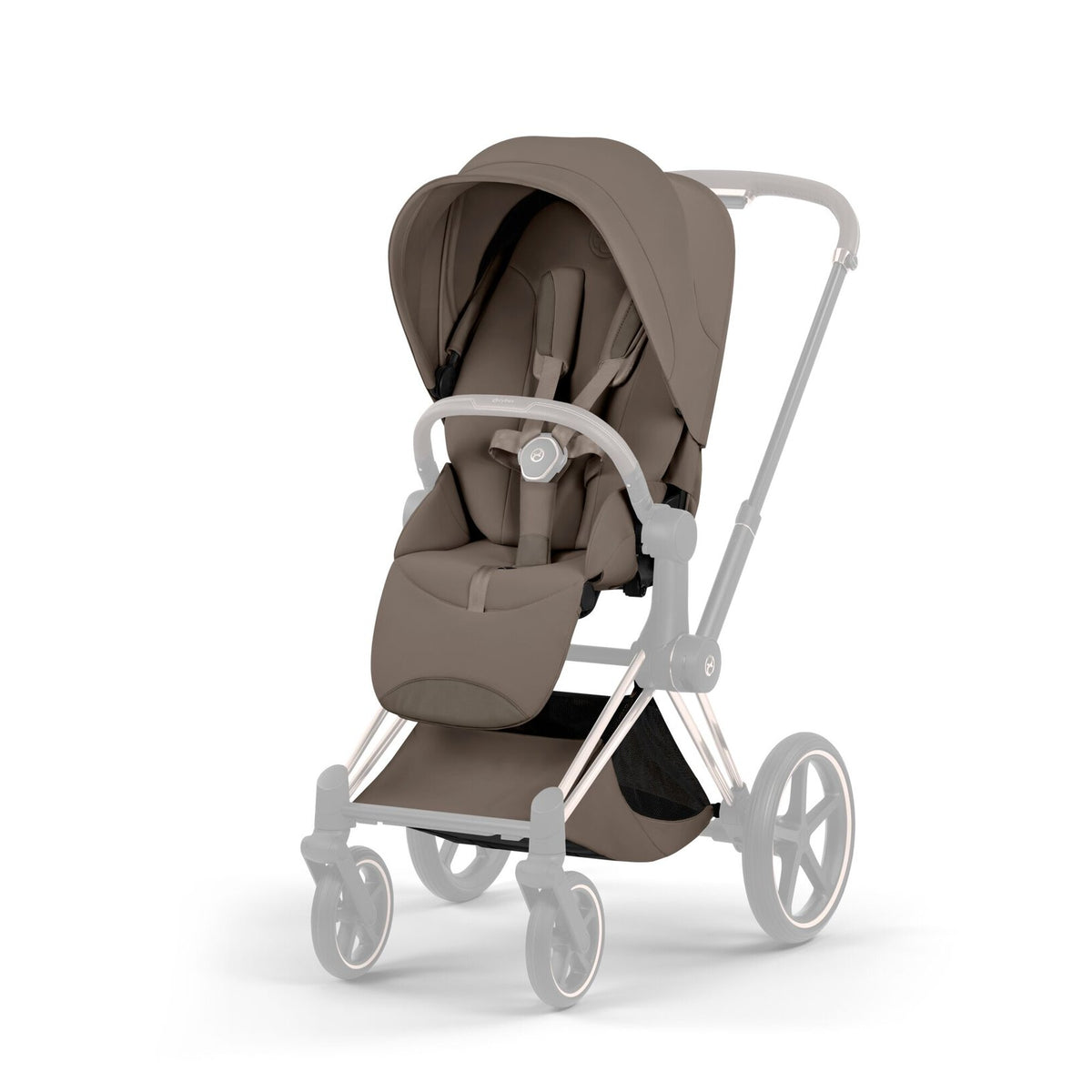 TRIO PRIAM STYLE TELAIO ROSEGOLD - COCONUT BROWN
