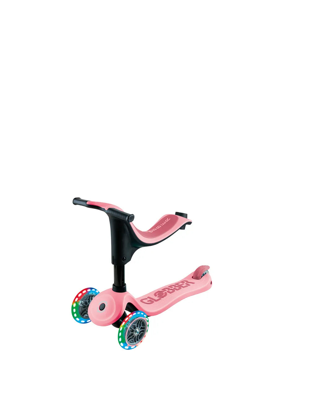 Globber - Go-Up Sporty Light - Pastel Pink-Deep Pastel Pink