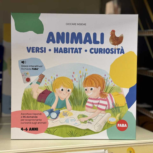 FABA ANIMALI: VERSI, HABITAT, CURIOSITA'