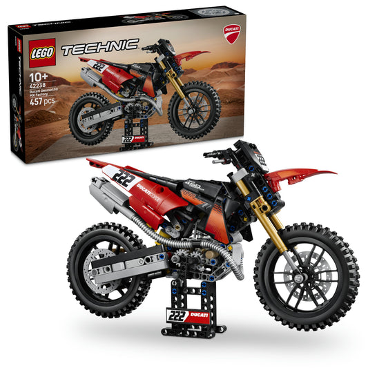 lego 42238 Moto Ducati Desmo450 MX Factory