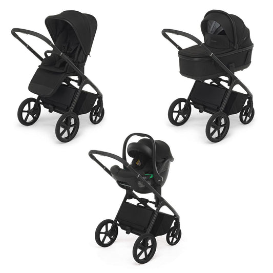 FOPPA PEDRETTI COMMANDER TRAVEL SYSTEM I-SIZEOnyx Black