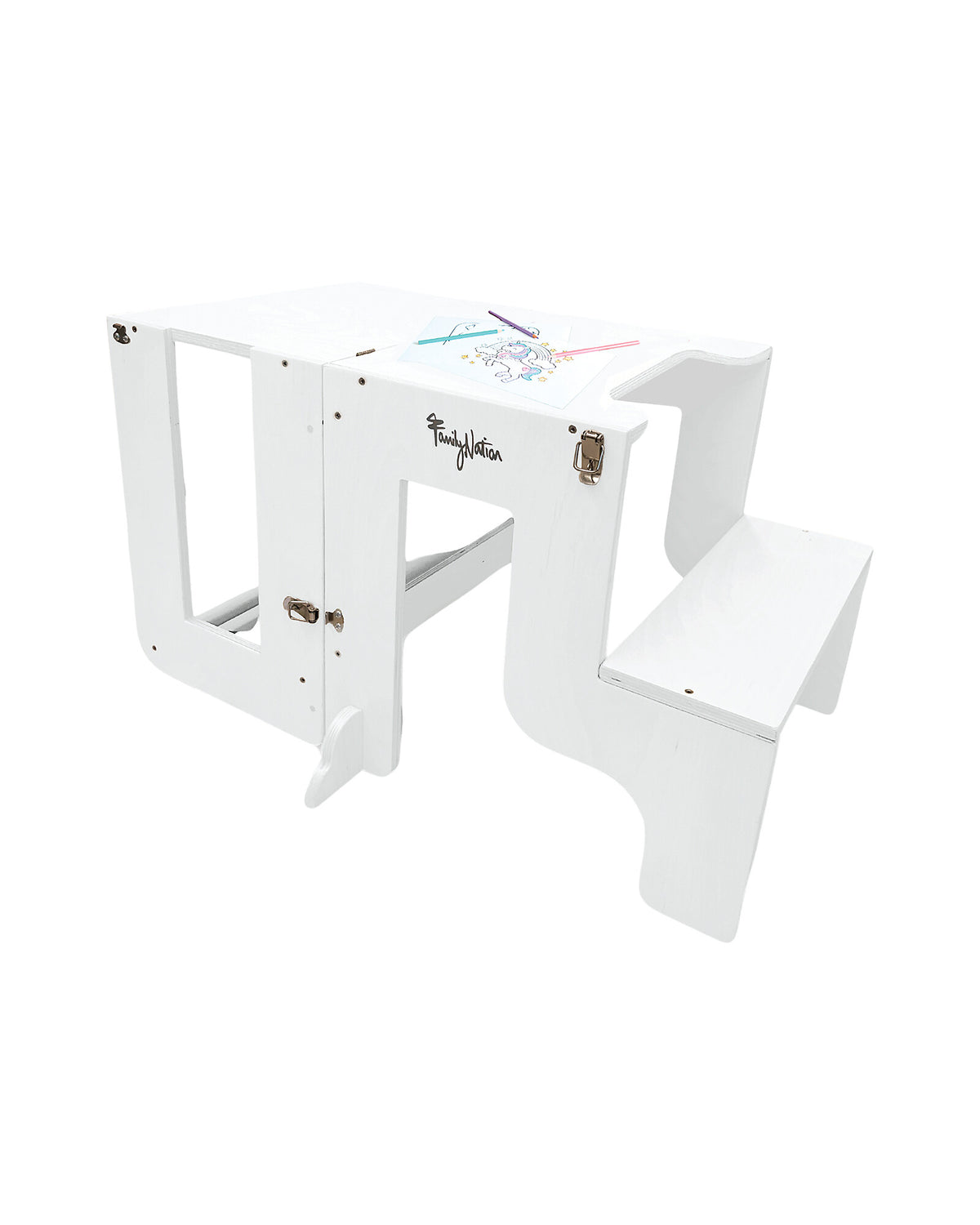 FAMILY NATION TORRE MONTESSORI 3IN1 BIANCO