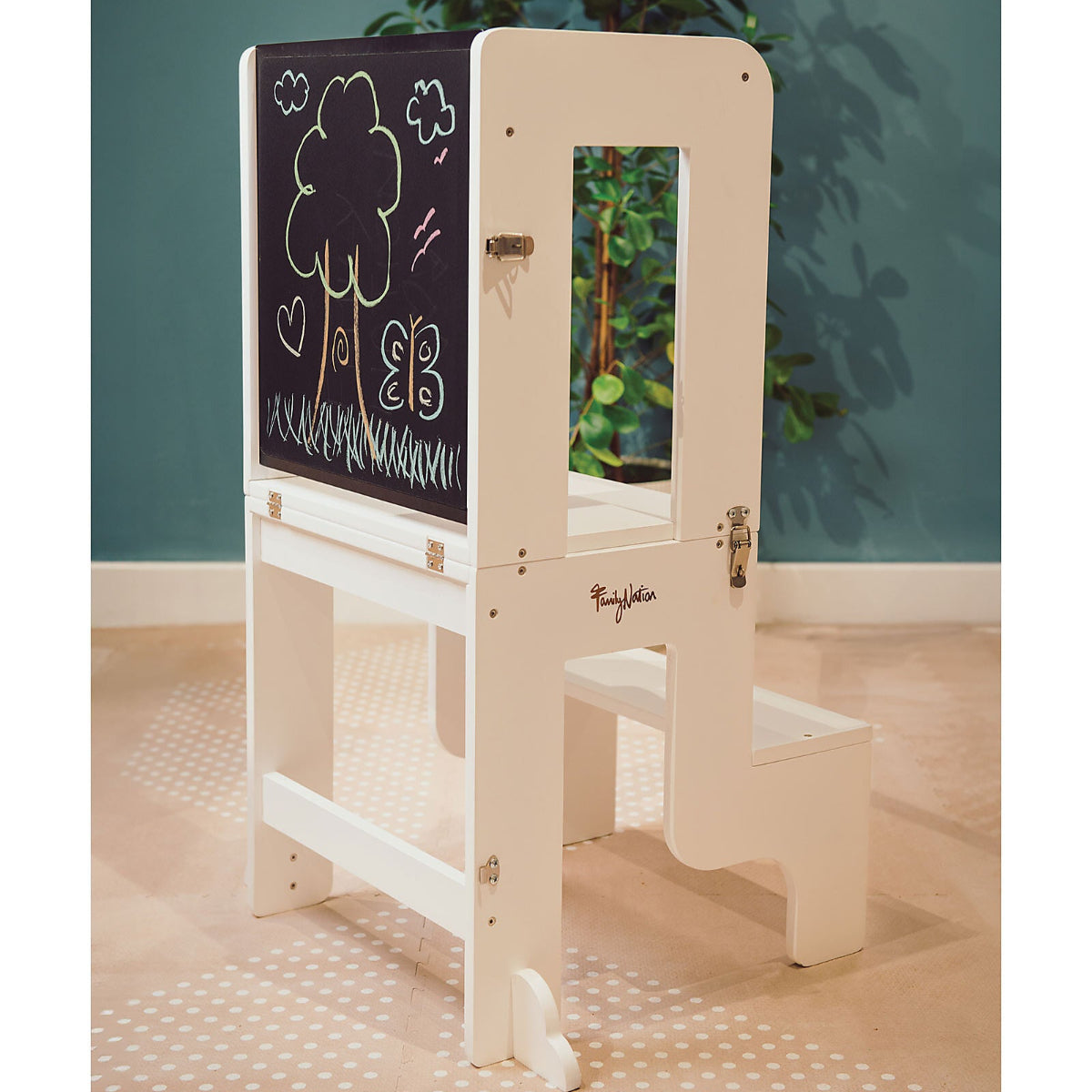 FAMILY NATION TORRE MONTESSORI 3IN1 BIANCO