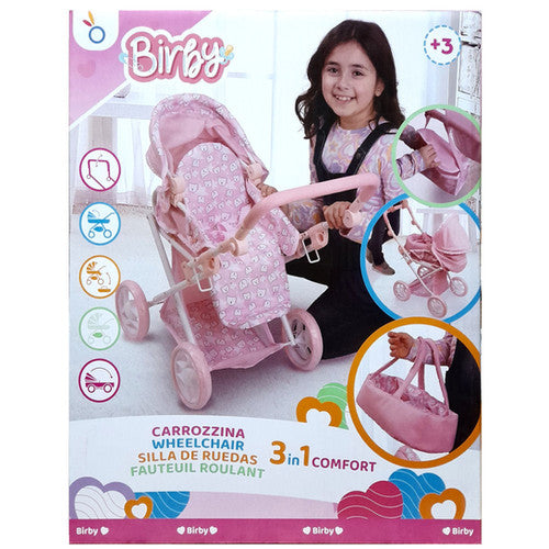 BIRBY CARROZZINA 3 IN 1 COMFORT