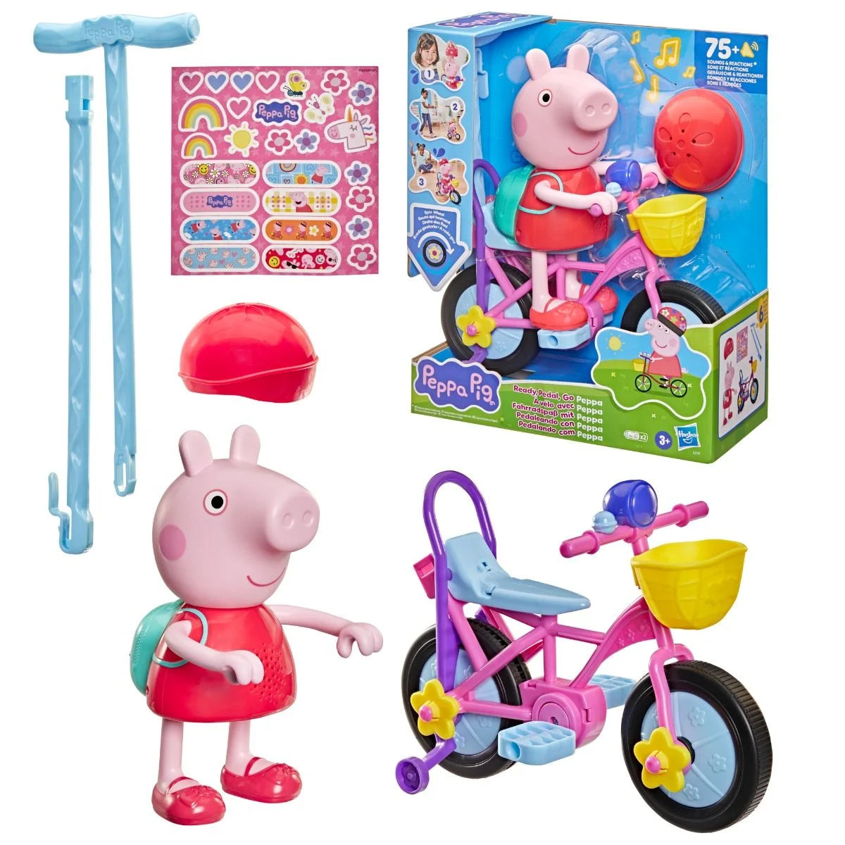 Peppa Pig Preparati e pedala G2177 – 75+ suoni