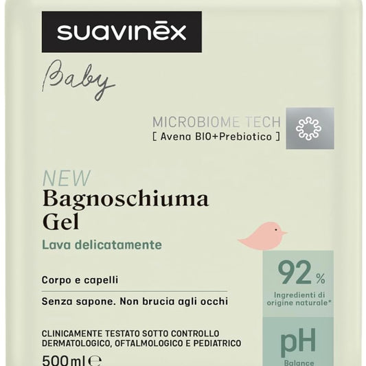 SUAVINEX BAGNOSCHIUMA GEL 500ML (Lista n F&L - 12743)