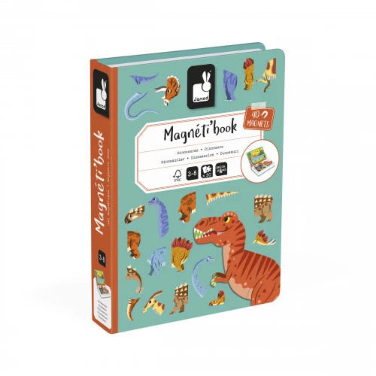 MAGNETI'BOOK DINOSAURI J02590