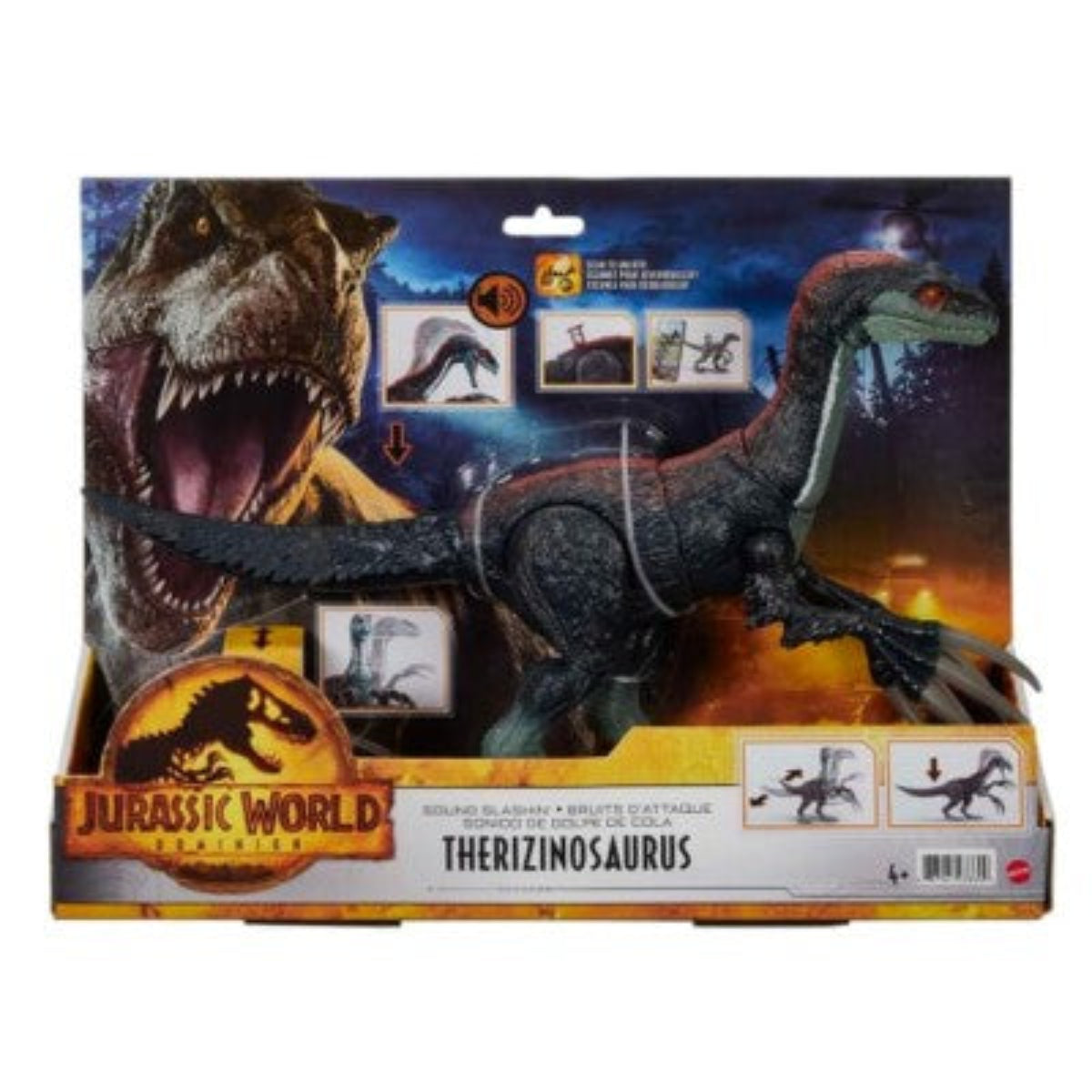 JURASSIK WORLD THERIZIN ATTACCO TAGLIENTE GWD65