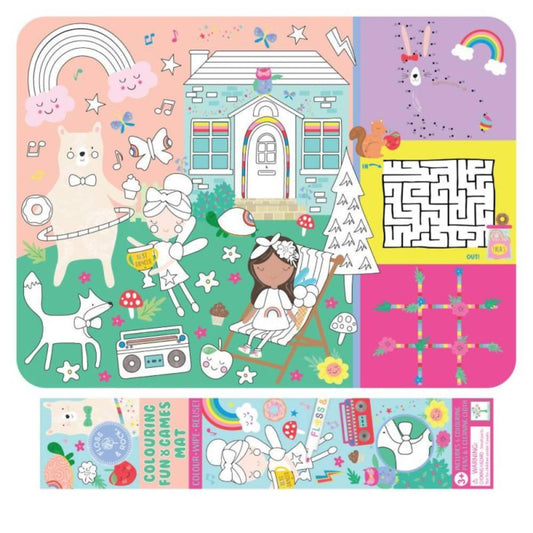Floss _ Rock - Activity Mat - Rainbow
