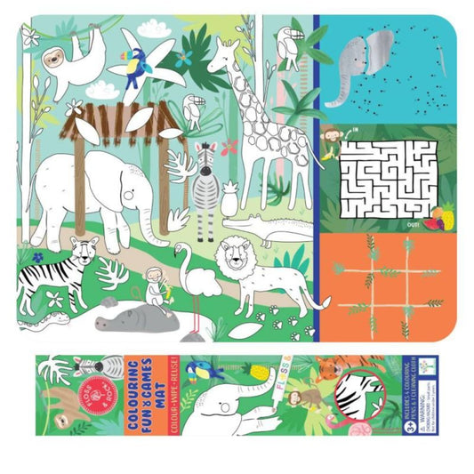 Floss _ Rock - Activity Mat - Jungle