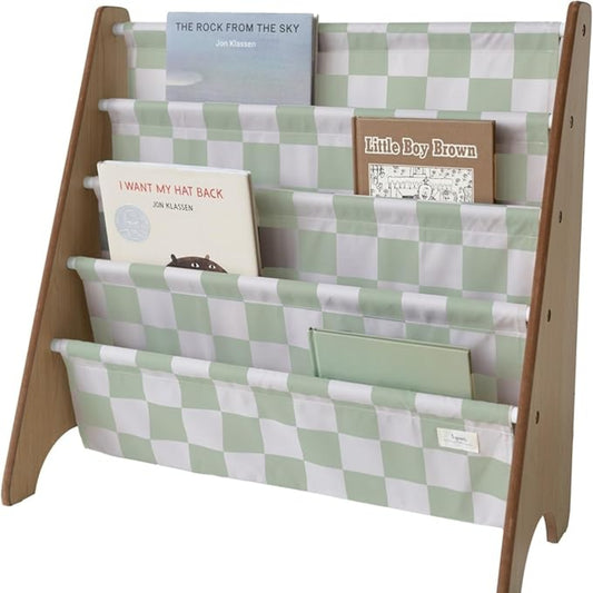 Libreria Frontale Montessoriana - Scacchi - Verde -