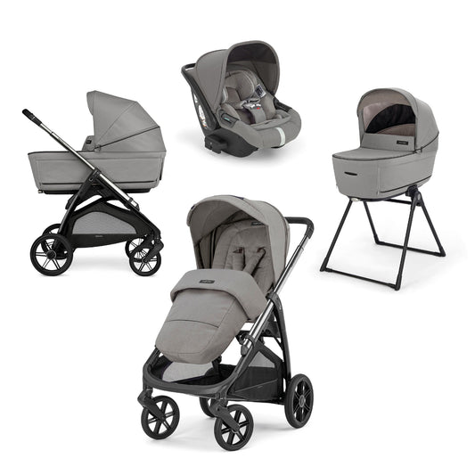 Trio Inglesina Aptica con Darwin Recline i-Size 2025 Platinum Grey