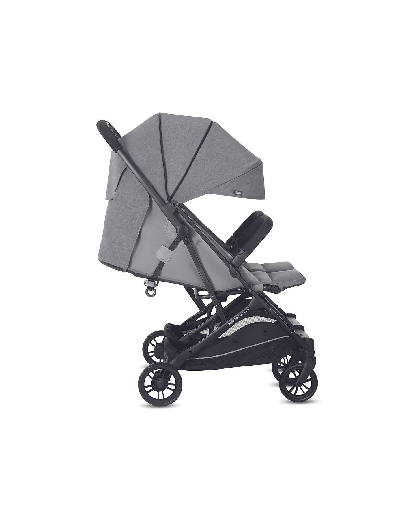 PASSEGGINO TWIN SKETCH NERO - GREY